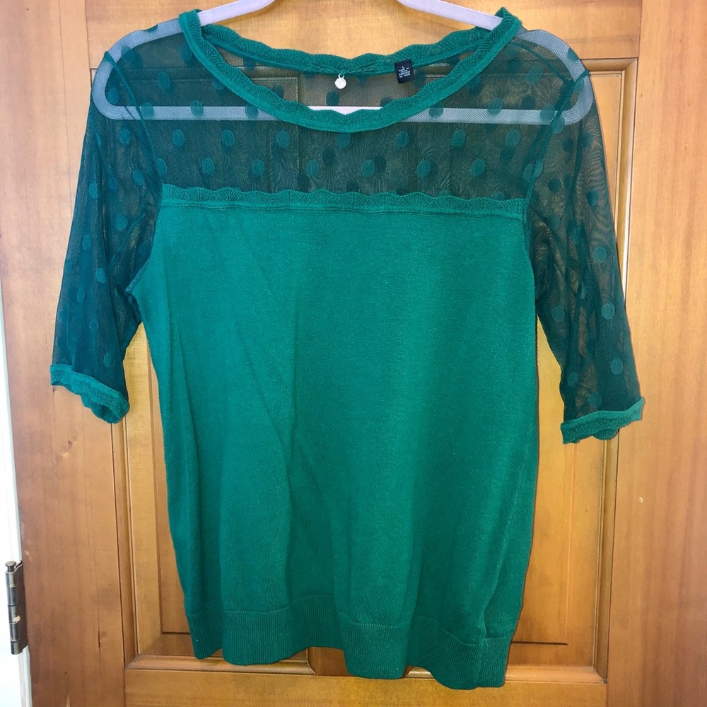 Anthropologie Knitted and Knotted shirt